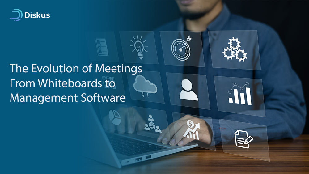 The Evolution of Meetings: From Whiteboards to Management Software