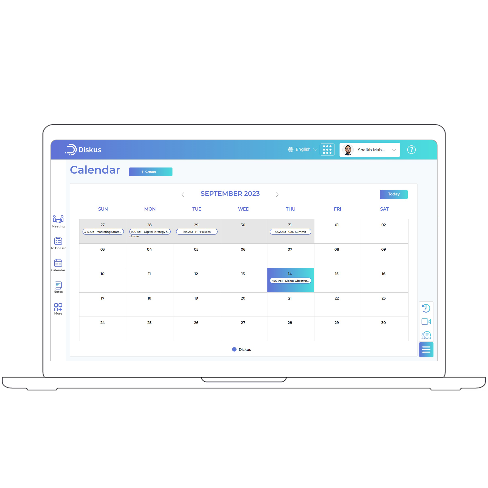 Create Meeting Templates