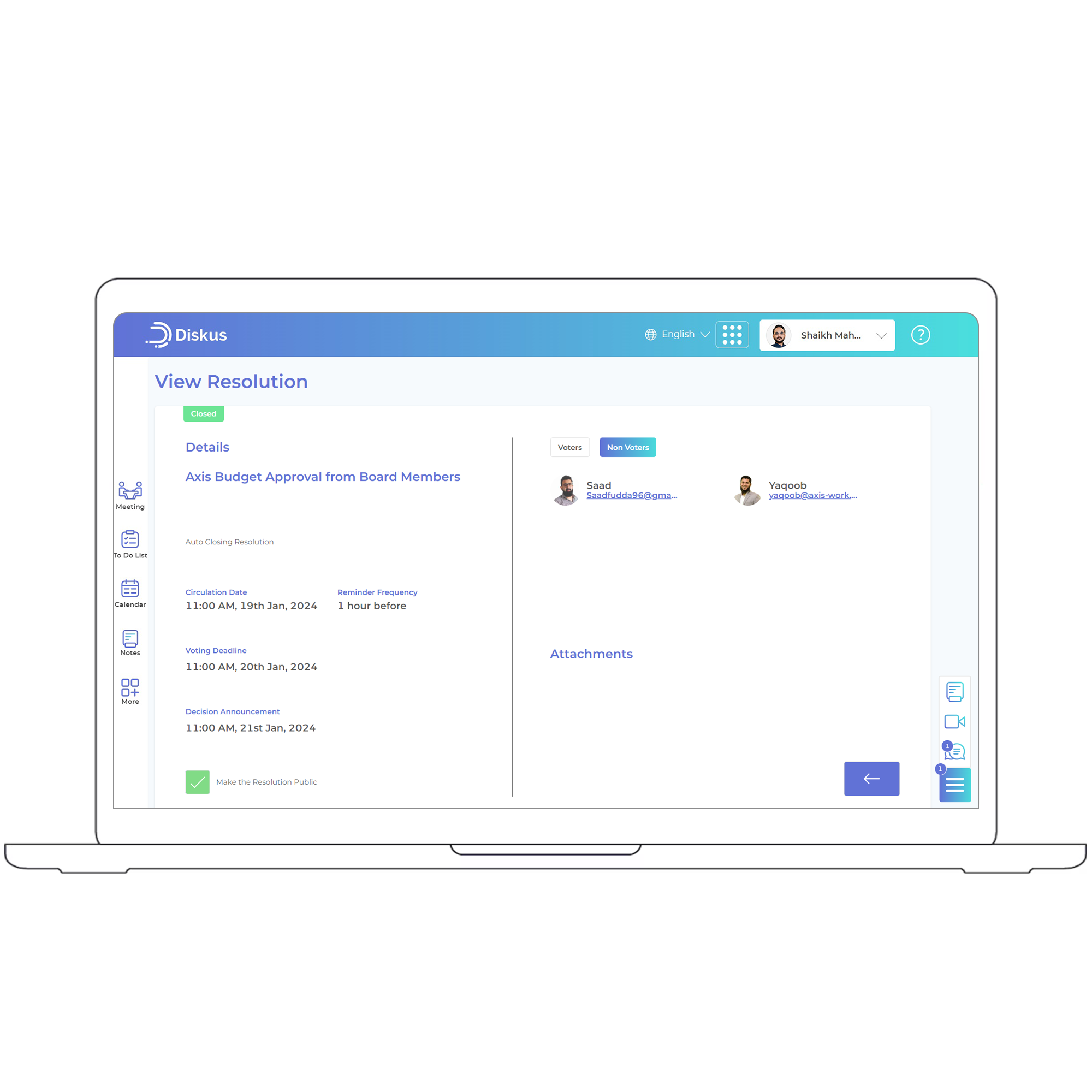 Create Meeting Templates