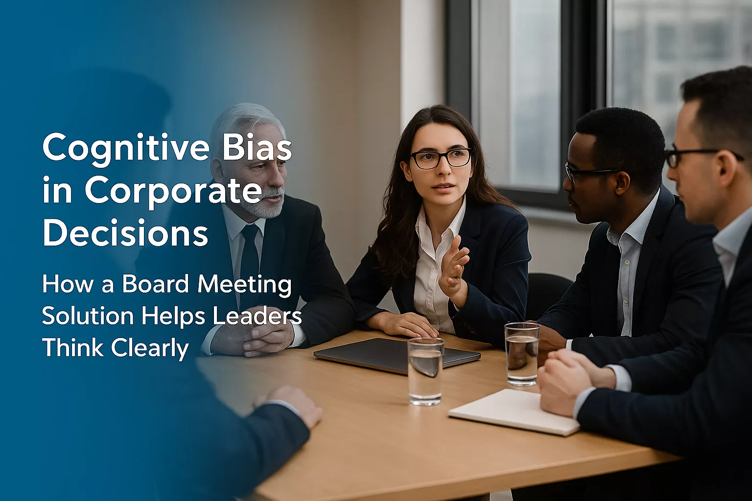 Cognitive Bias in Corporate Decisions: How a Board Meeting Solution Helps Leaders Think Clearly