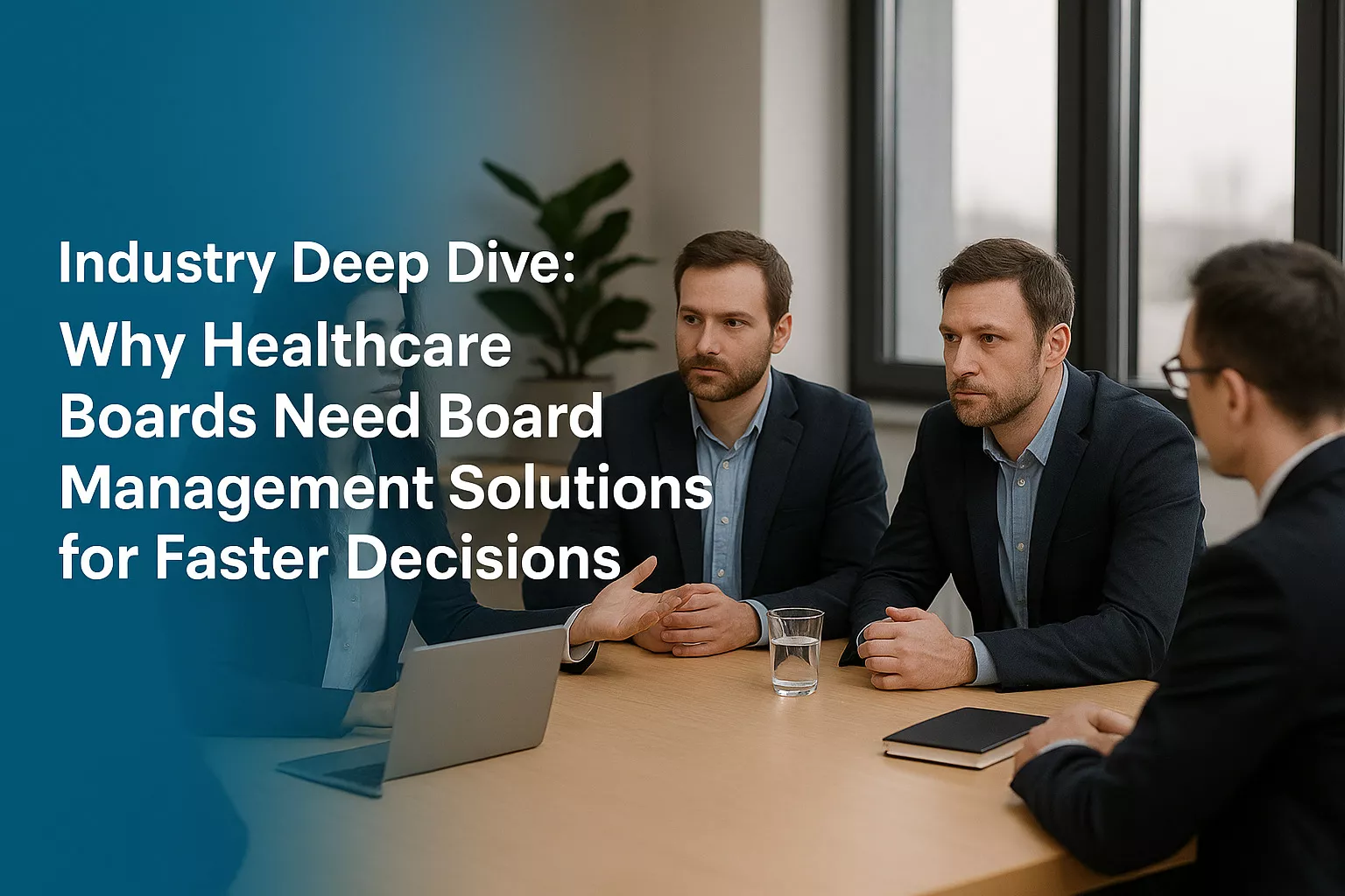 Industry Deep Dive: Why Healthcare Boards Need Board Management Solutions for Faster Decisions
