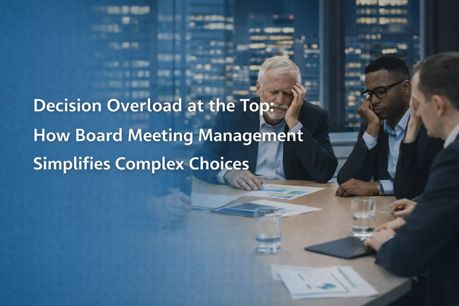 Decision Overload at the Top: How Board Meeting Management Simplifies Complex Choices