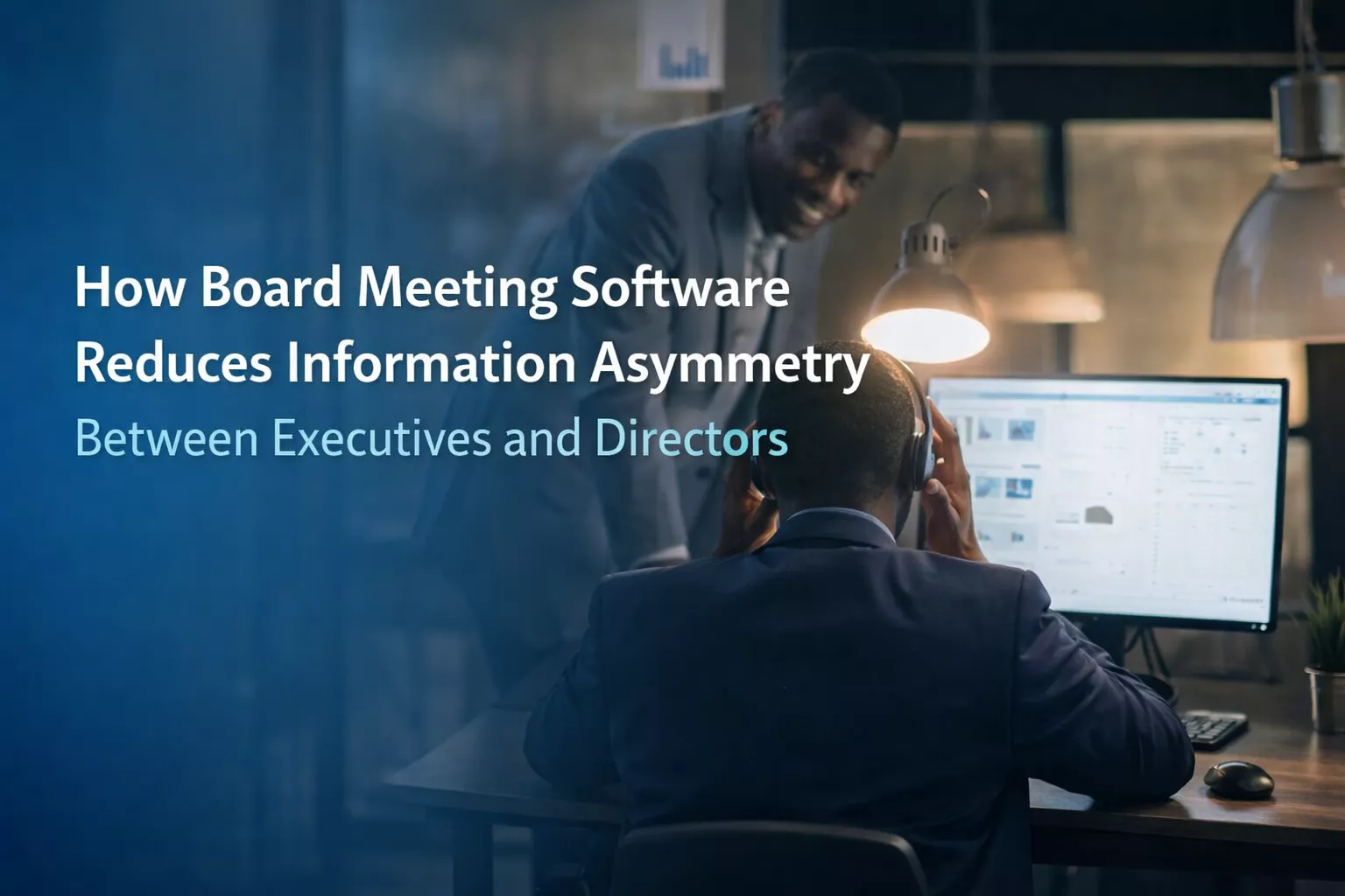 How Board Meeting Software Reduces Information Asymmetry Between Executives and Directors