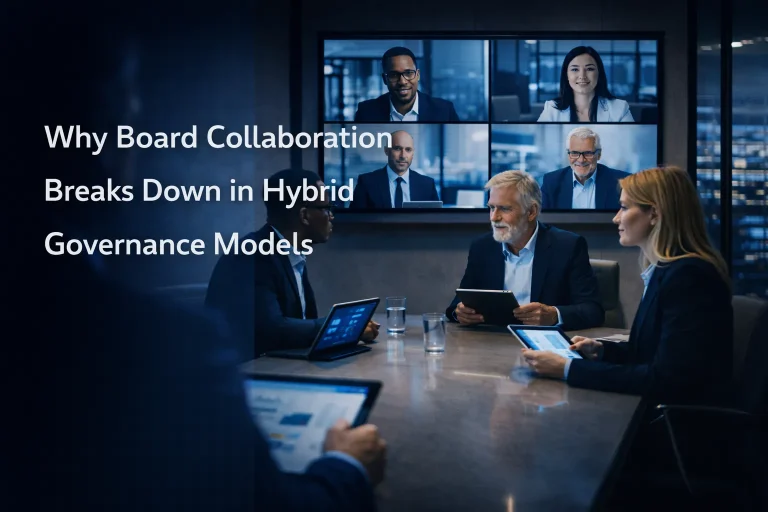 Why Board Collaboration Breaks Down in Hybrid Governance Models