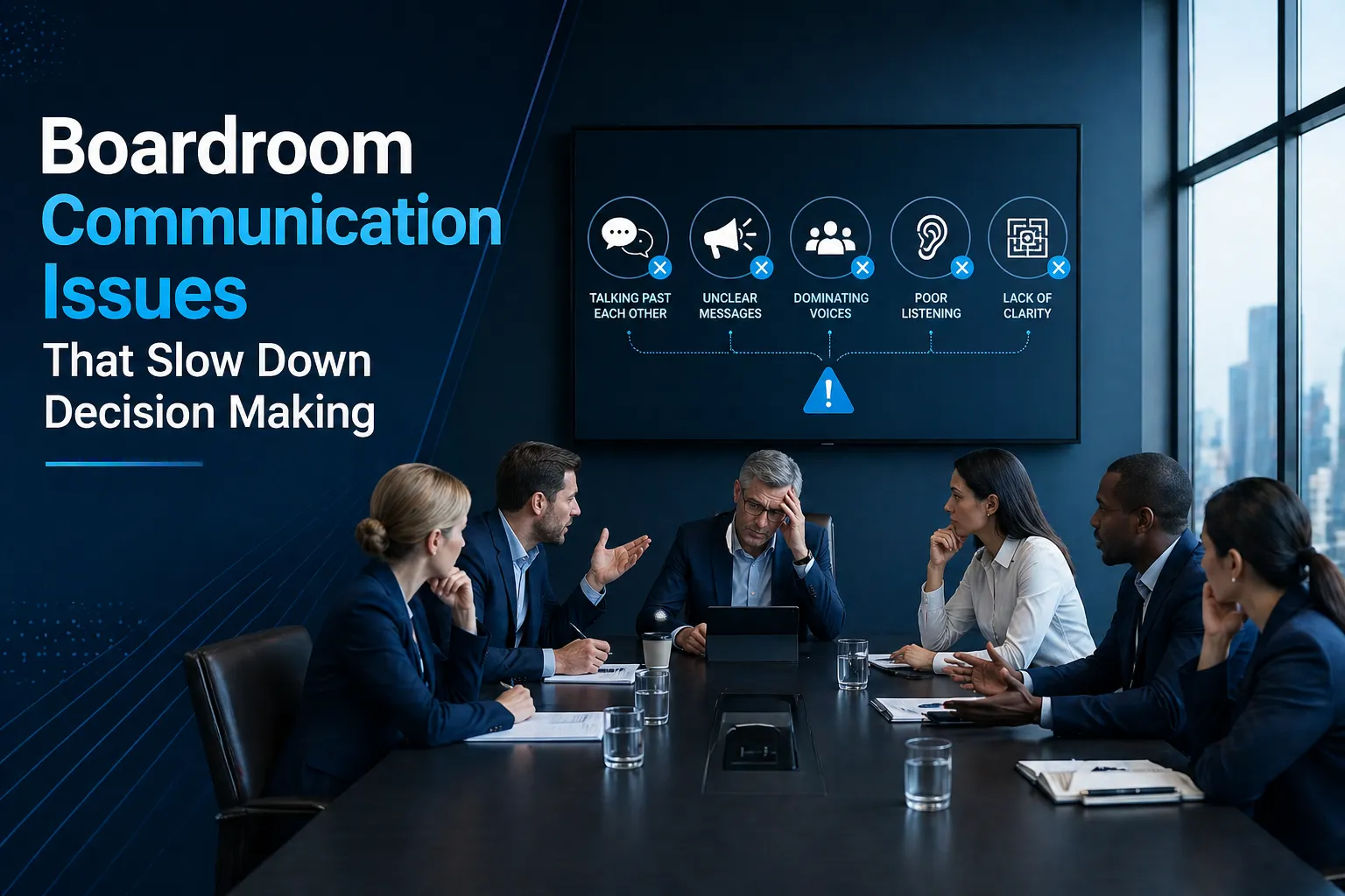 Boardroom Communication Issues That Slow Down Decision Making