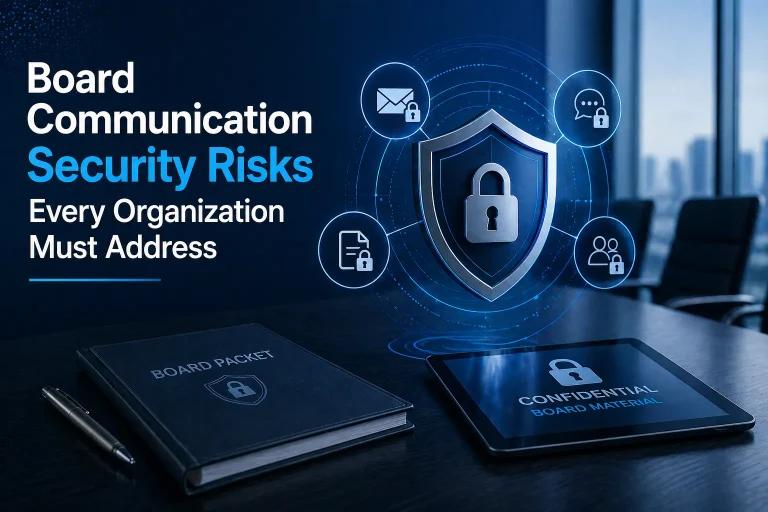 Board Communication Security Risks Every Organization Must Address