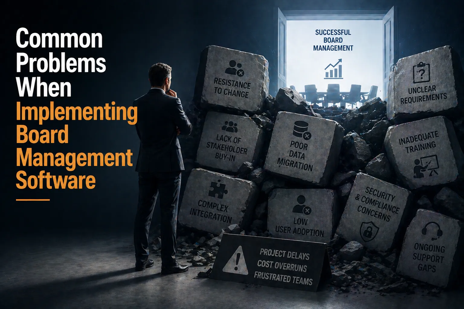 Common Problems When Implementing Board Management Software