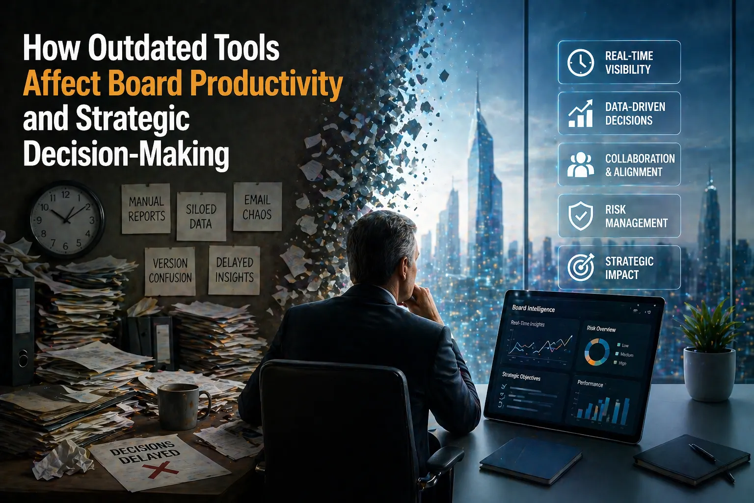 How Outdated Tools Affect Board Productivity and Strategic Decision-Making