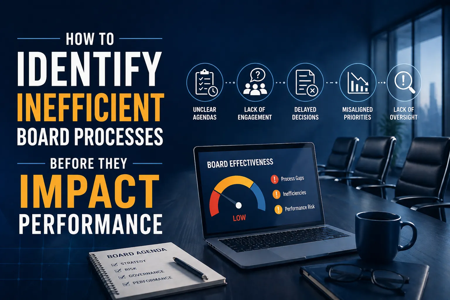 How to Identify Inefficient Board Processes Before They Impact Performance