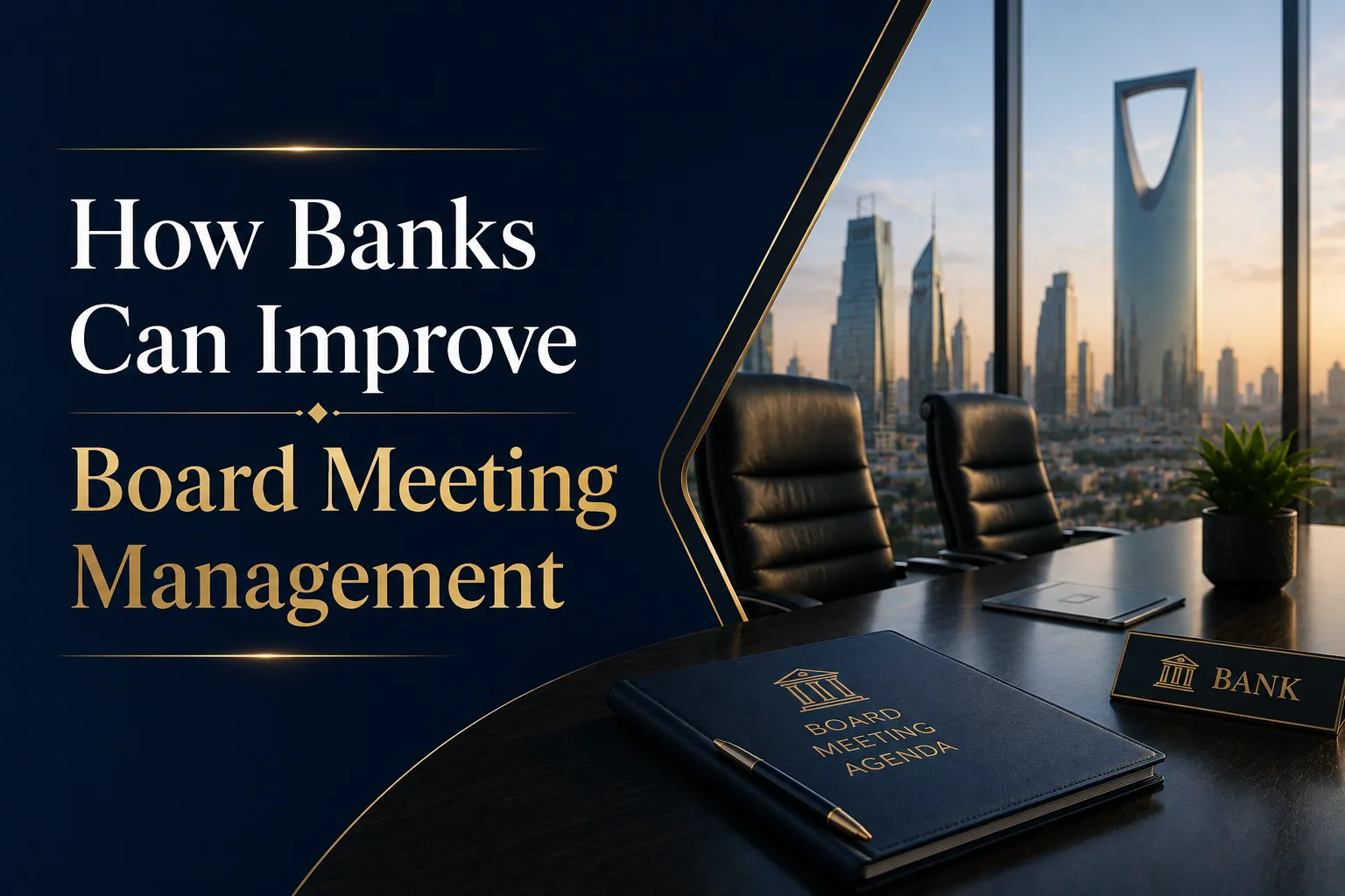 How Banks Can Improve Board Meeting Management