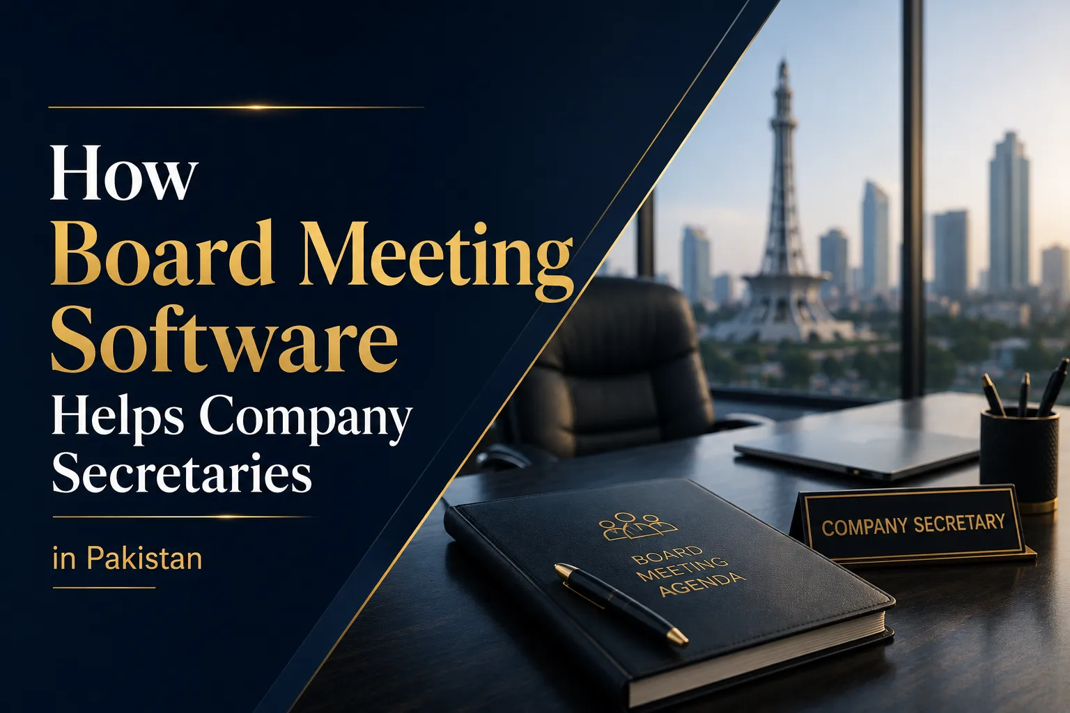 How Board Meeting Software Helps Company Secretaries in Pakistan