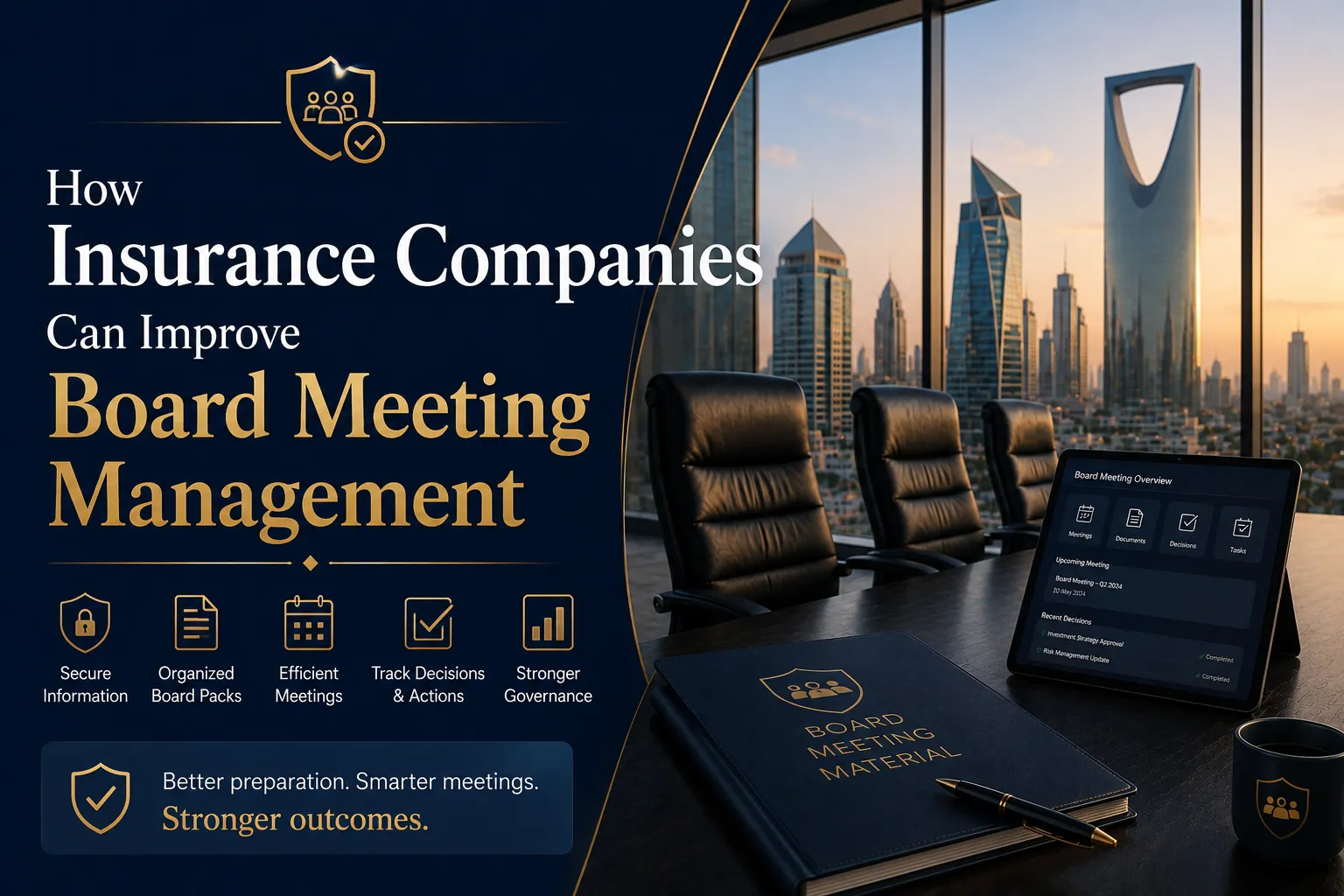 How Insurance Companies Can Improve Board Meeting Management